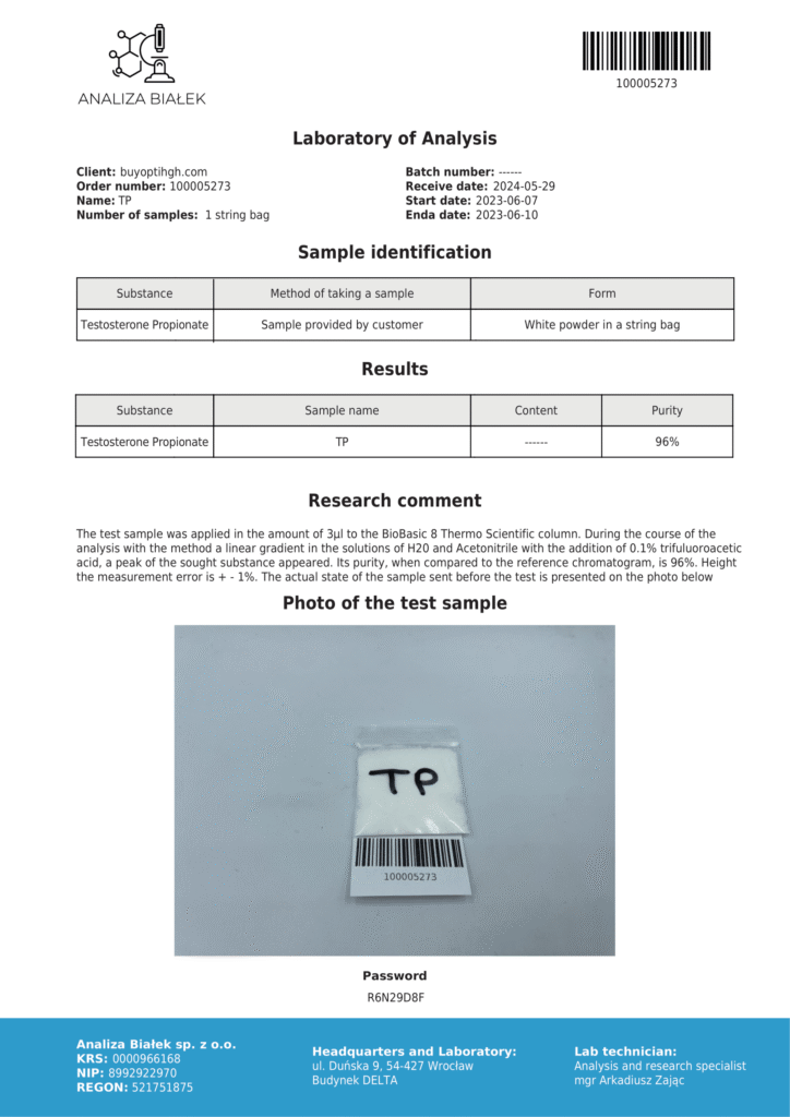 test p a